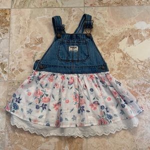 OSHKosh floral jumper